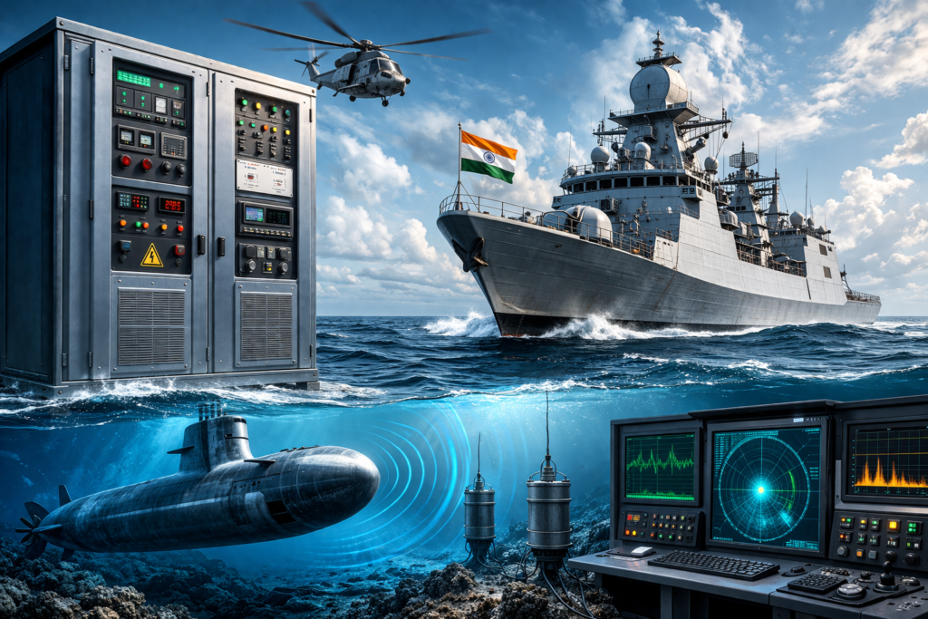 Amara Raja Enters Defence Electronics with Indigenous Naval Sonar Power Systems Indigenous Naval Sonar Electronics