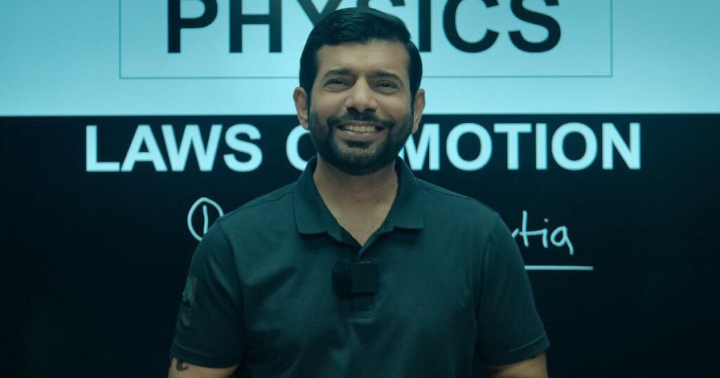 Hello Bachhon series showing the journey of Physics Wallah founder and students, highlighting struggle, education and determination