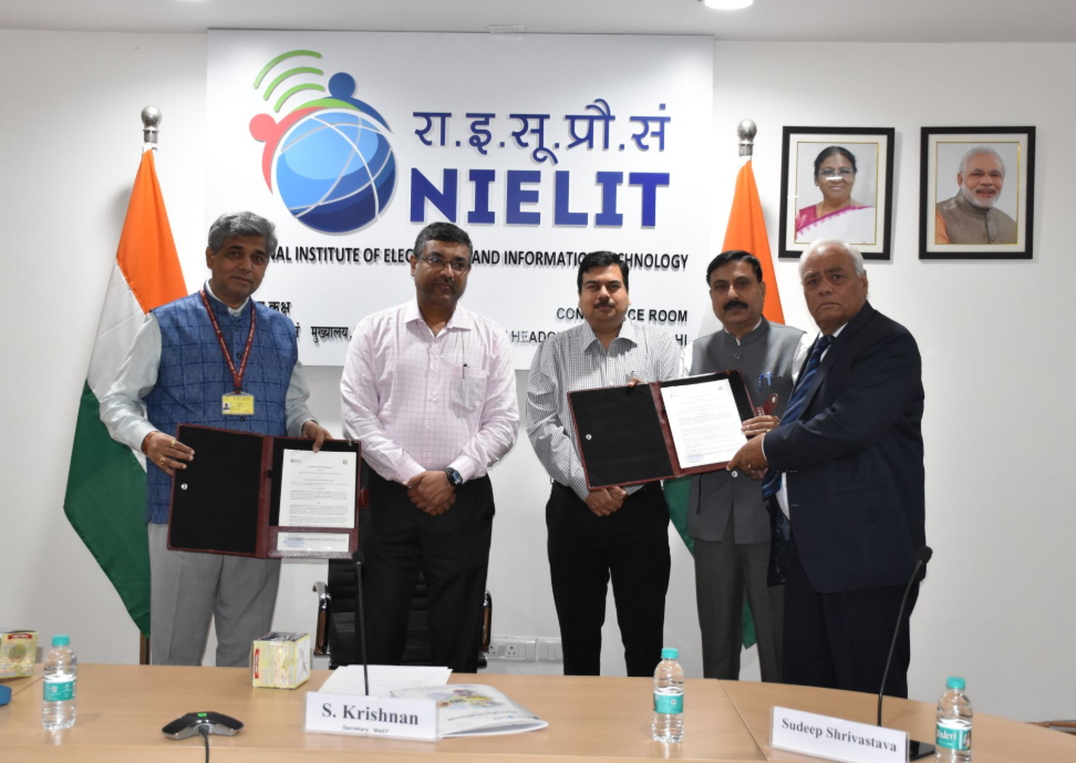 NIELIT and Shri Khushal Das University Sign MoU to Boost Skill Development NIELIT and SKD University MoU to Boost Skill Development