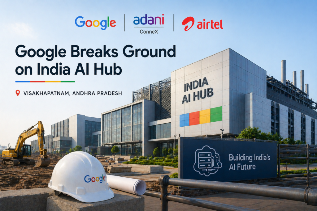 Google AI data centre India Visakhapatnam project