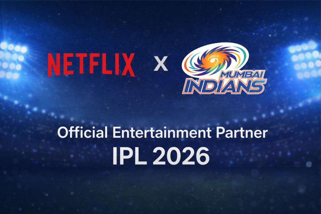 Netflix Mumbai Indians IPL 2026 entertainment partnership