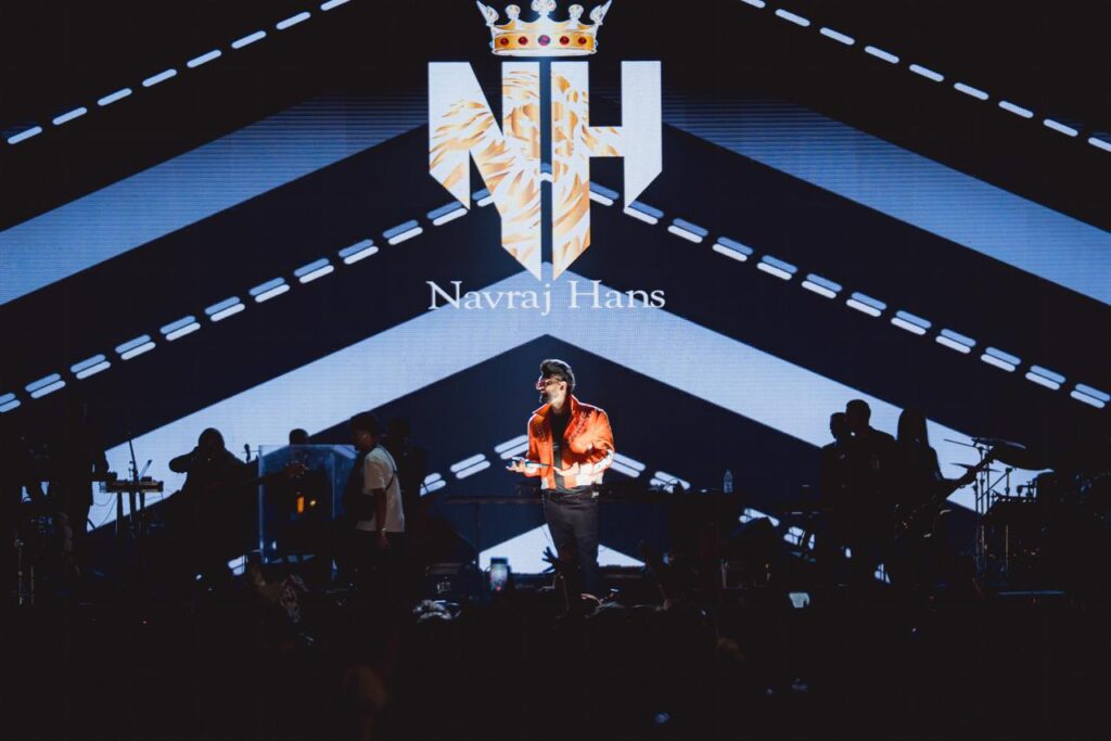 Crowd enjoying live music performances at Horn OK Please 16.0 festival at JLN Stadium, Delhi