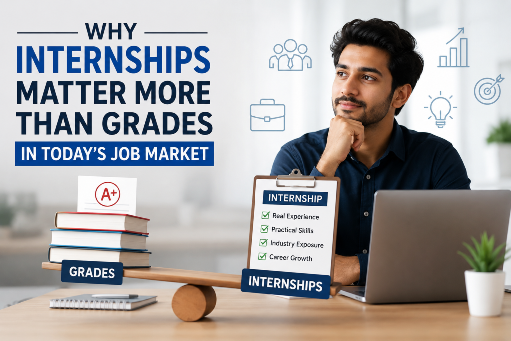 Why Employers Value Internships More Than Grades Today How Internships Give Students a Career Edge