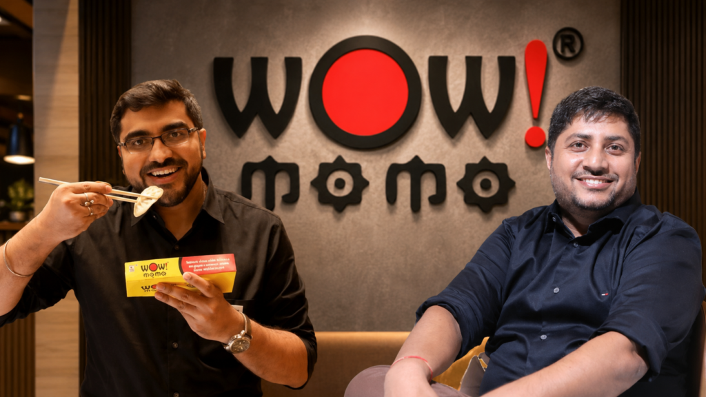 The founders of Wow! Momo, Sagar Daryani and Binod Homagai, have led the QSR chain's rapid expansion across India.