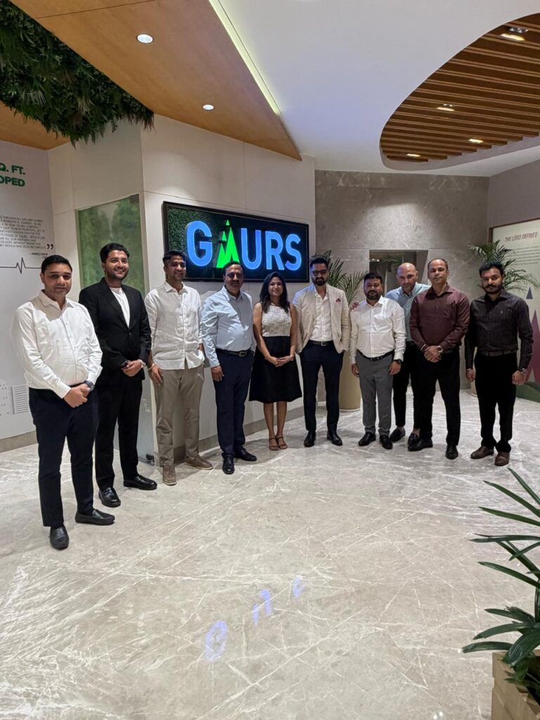 GROHE and Gaurs Group teams at the MoU signing ceremony in New Delhi.