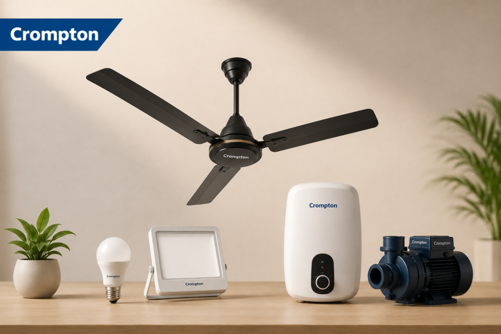 Crompton has unveiled its new brand identity and “Amazing, Every Day” tagline as it expands beyond fans and pumps into the broader home-solutions market.