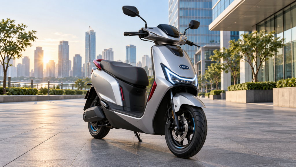 Kinetic DX+ 3.1 kWh Launched With 132 km IDC Range at ₹1.27 Lakh